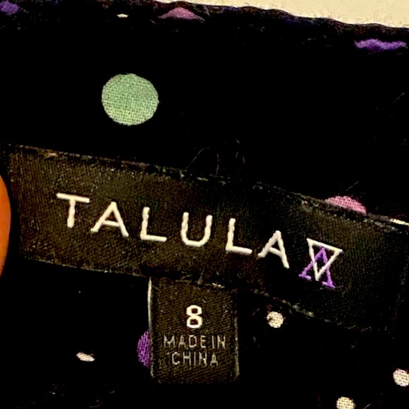 ARITZIA fit and flare polka dot dress - size 8 - Picture 3 of 3